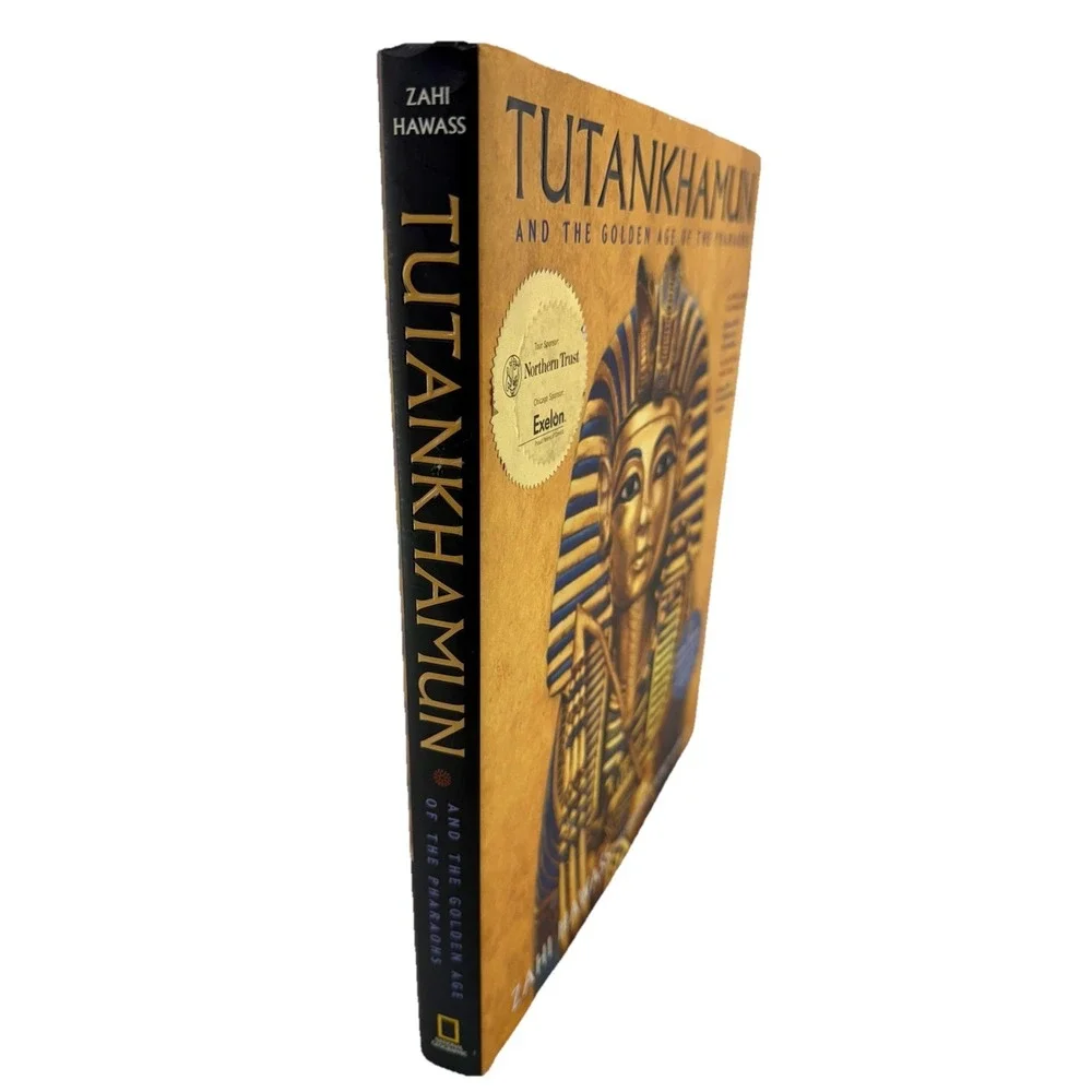 Tutankhamun & Golden Age‎ of Pharaohs Nat Geo Catalog w/ DVD 2005
